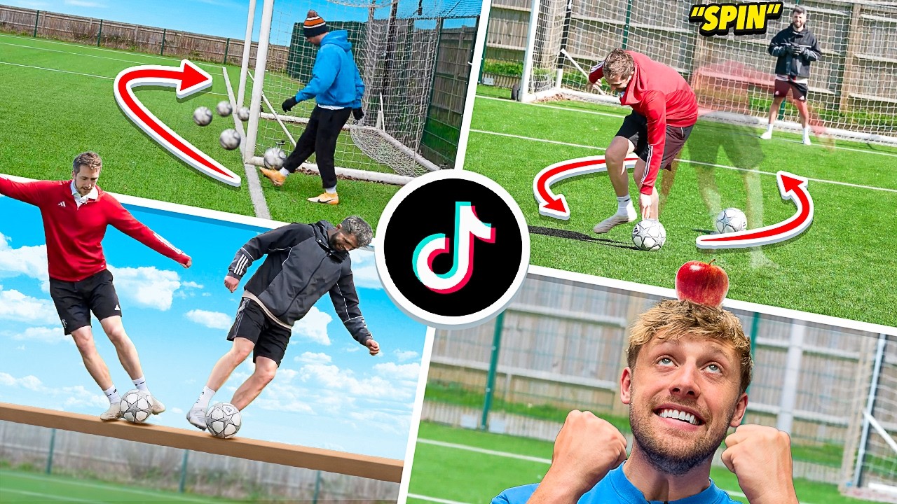 SIDEMEN TIKTOK FOOTBALL CHALLENGES