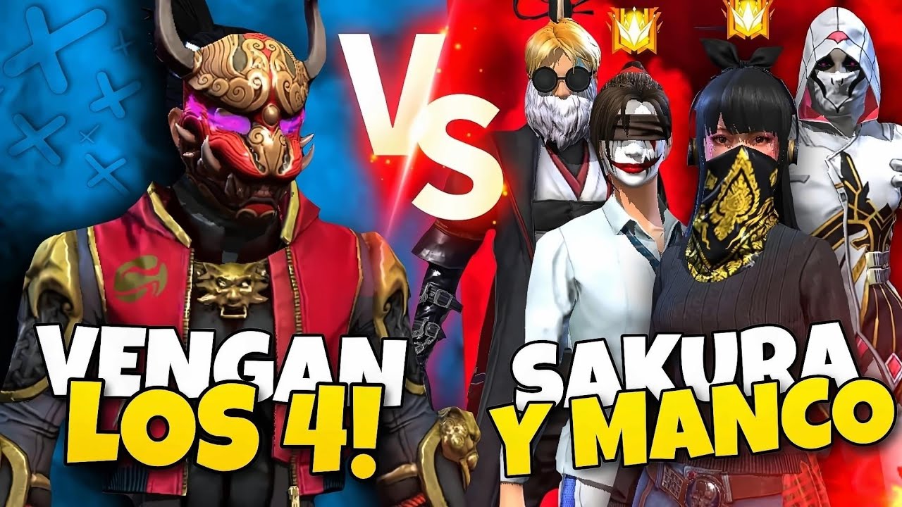 Niña gran maestro se mete a mi directo para retarme a un 4vs1😱 *Escuadra GRAN MAESTRO*