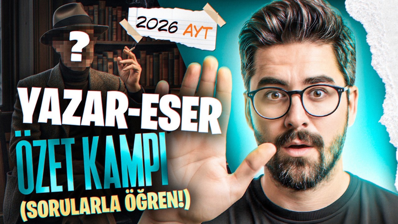 YAZAR ESER &Ouml;ZET KAMPI🔥ZORRR SORULAR - HERKES &Ccedil;&Ouml;ZEMEZ!🔥(&Ouml;SYM'nin En Sevdiği Mesnevi-Roman)