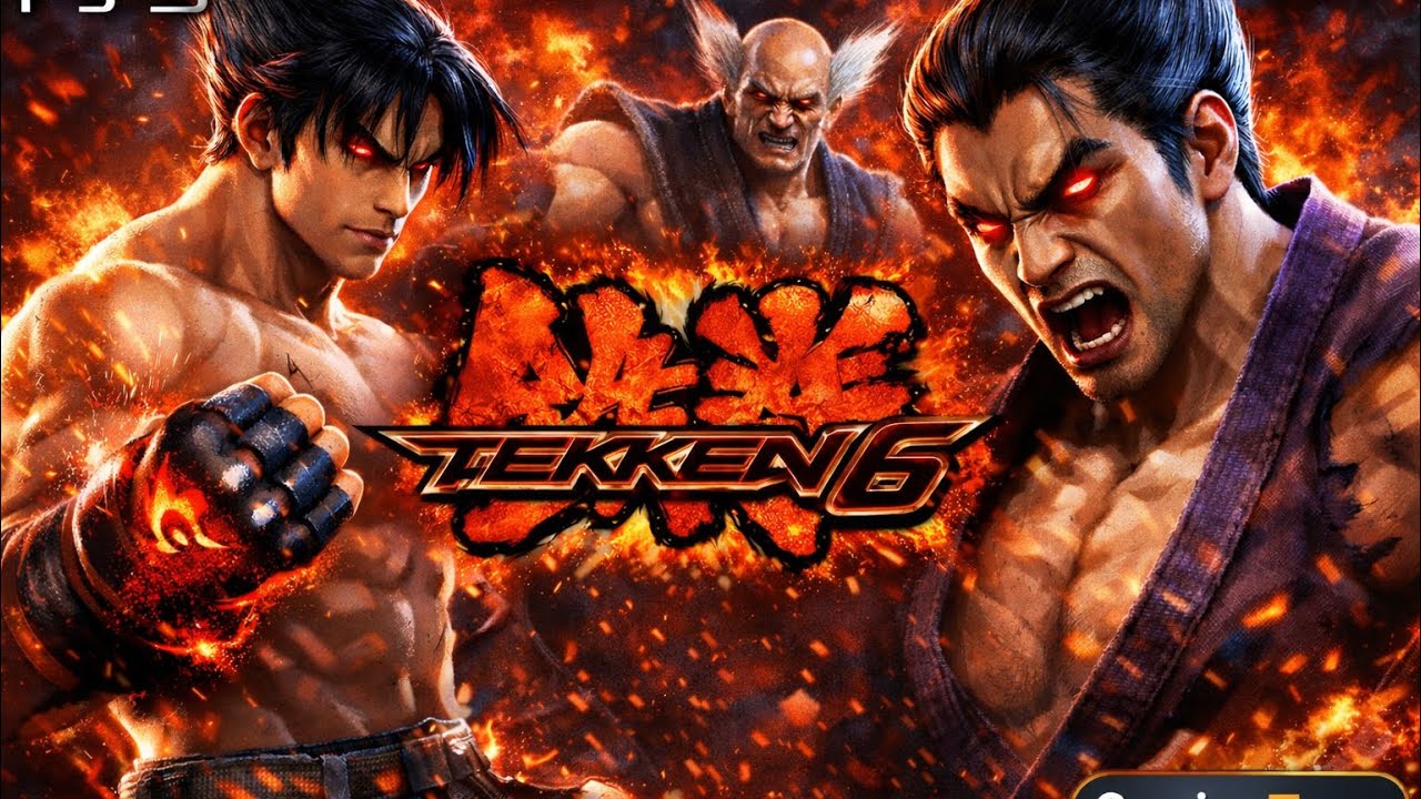 TEKKEN 6 | PS3 SLIM GAMEPLAY 