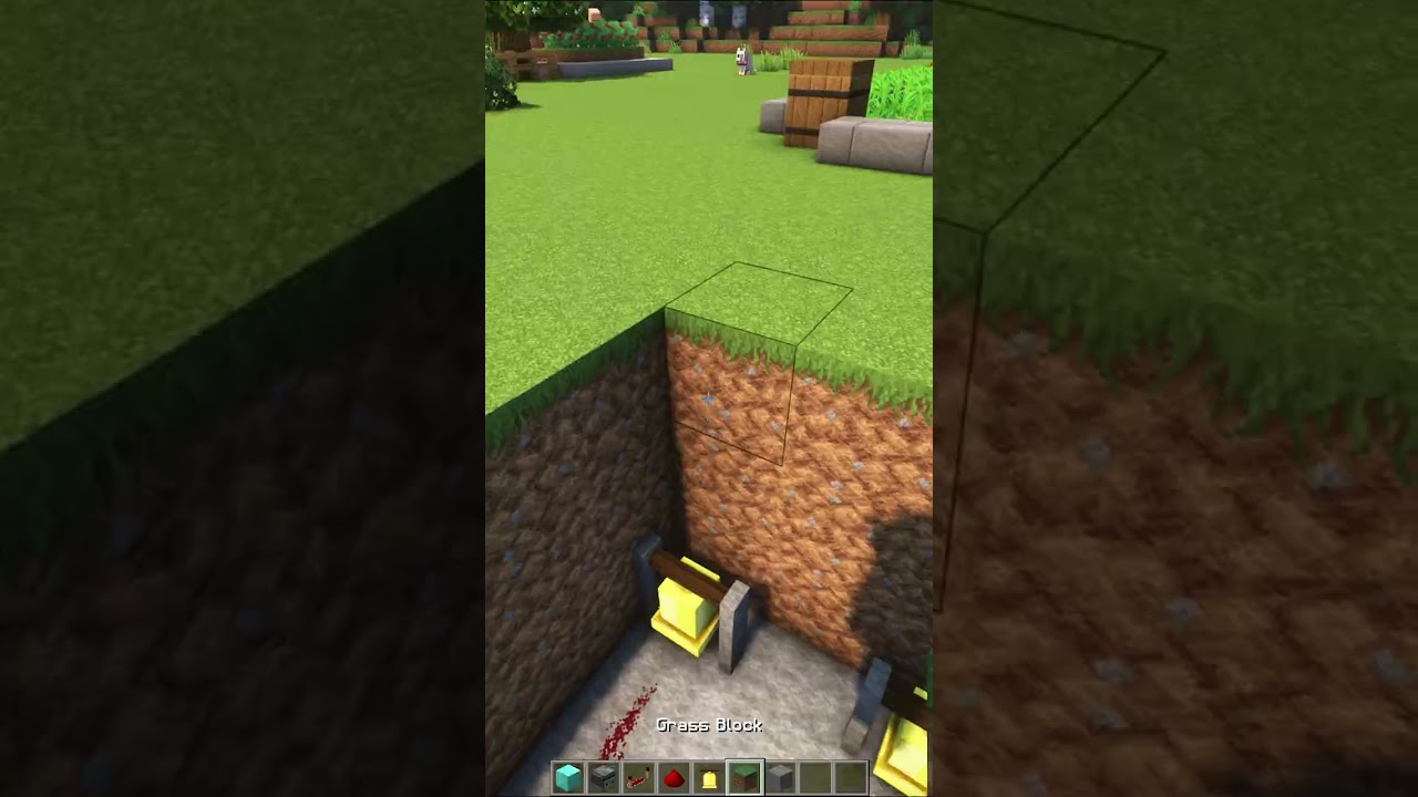Minecraft Working SECURITY Alarm #shorts
