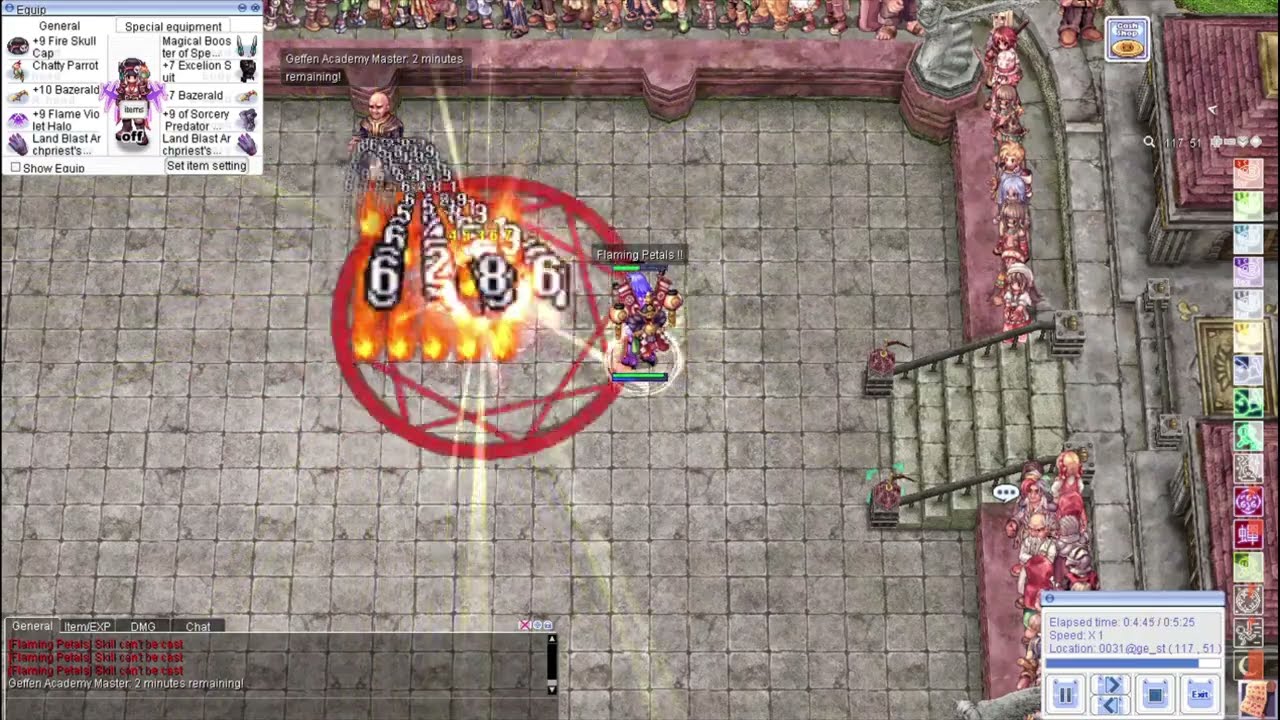 Magic Oboro (Flaming Petal budget build) VS Fenrir 