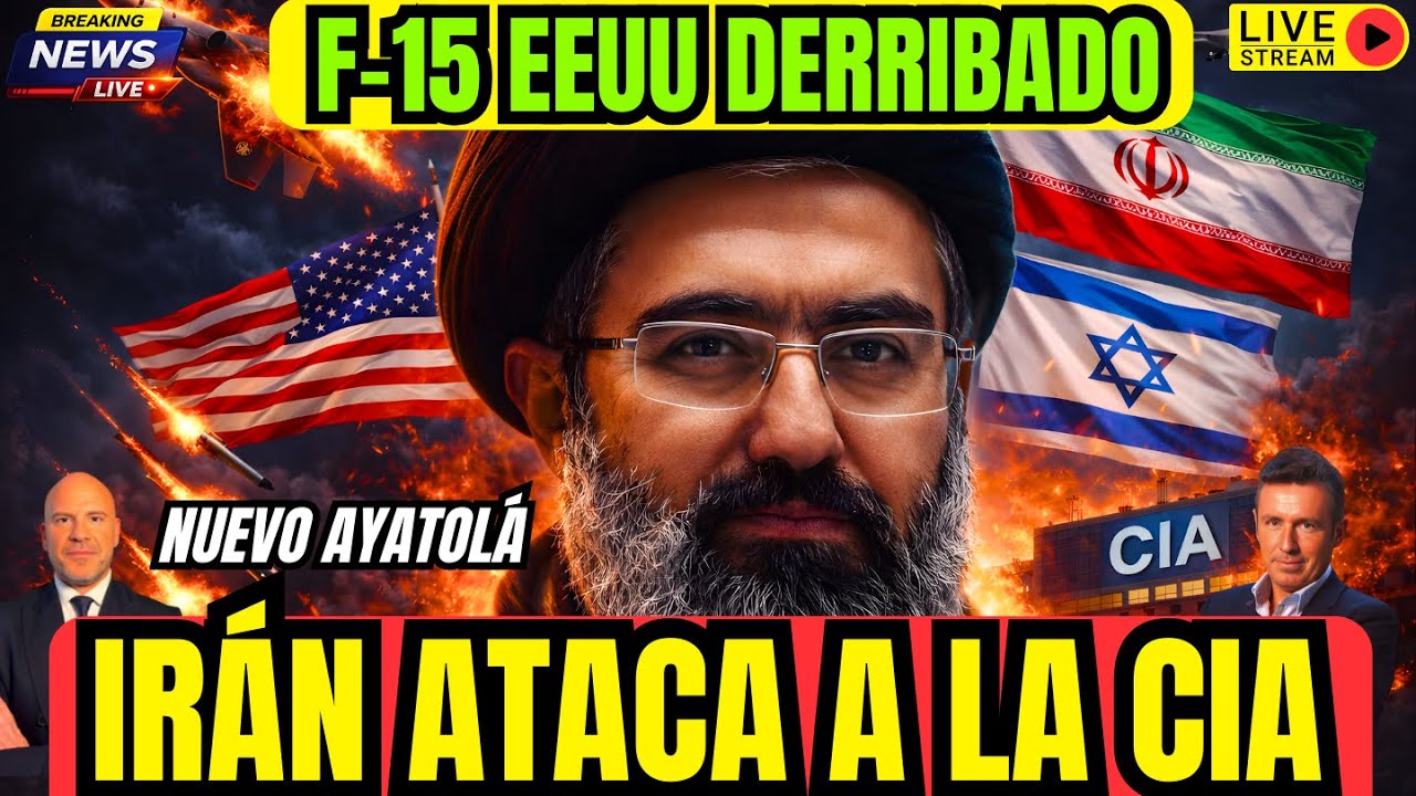 DIRECTO.URGENTE. IRÁN ATACA A LA CIA.TRUMP ORDENA ESCOLTAR BUQUES EN ORMUZ.HIJO JAMENEI AYATOLÁ