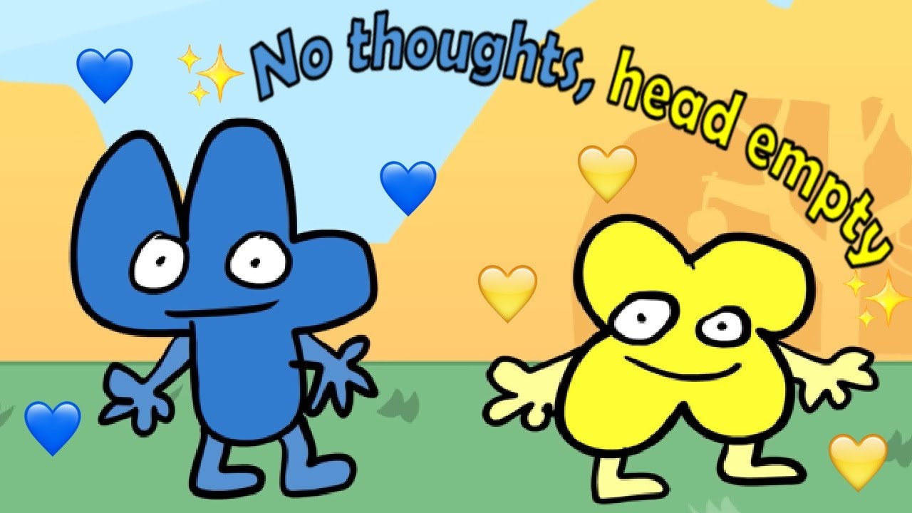 Four and X (BFDI) being lovable gremlins for 17 minutes straight