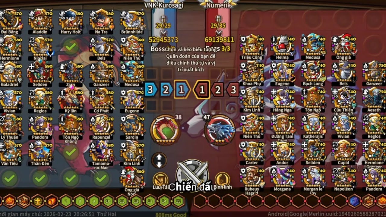 Mimi Warrior Reborn. Area2, 3 leg vs 3 leg. Kurosagi vs Numerik : 142m vs 192m
