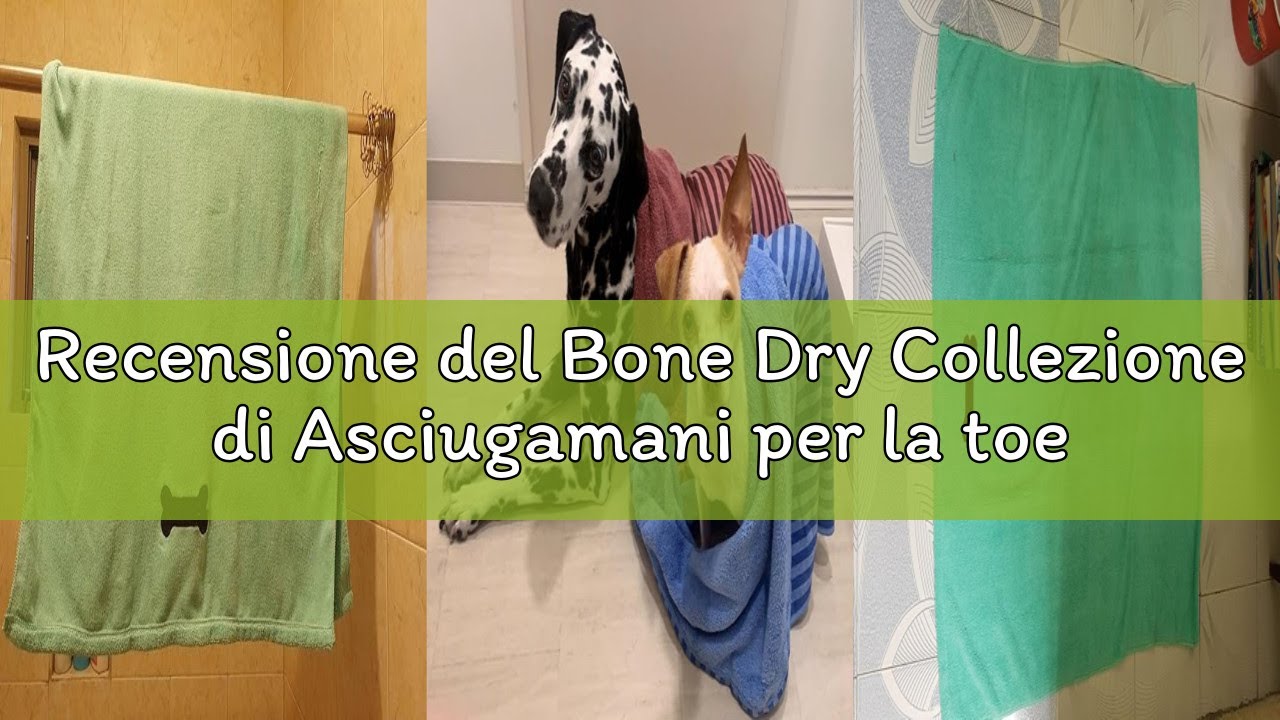 Recensione del Bone Dry Collezione di Asciugamani per la toelettatura degli Animali Domestici, in Mi
