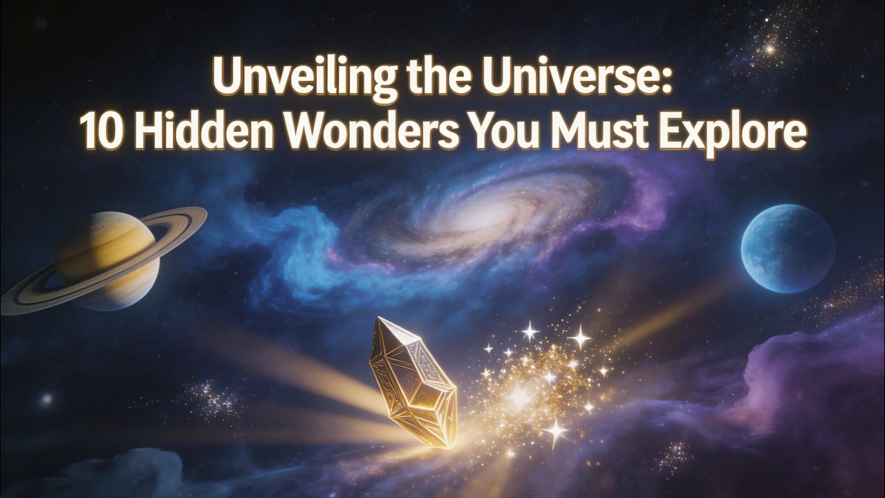 Unveiling the Universe 10 Hidden Wonders You Must Explore...