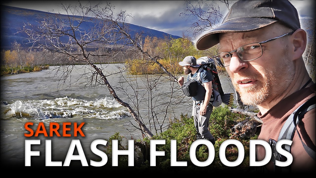 6-Day Extreme Weather Camping Expedition in Sarek | Flash Floods & Heavy Rain