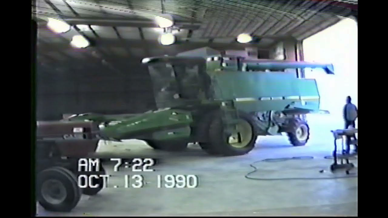 soybean harvest 1990