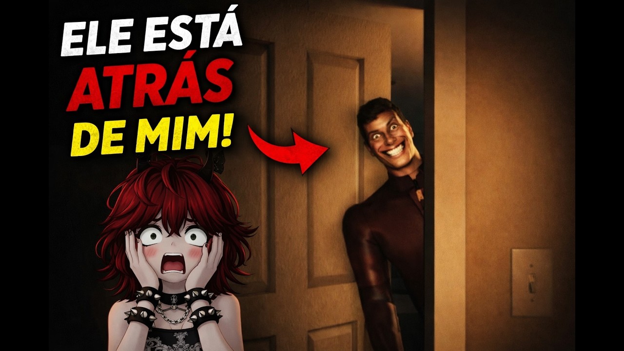 ELE ESTÁ ATRÁS DE MIM!!  ( Burrowed Fears Roblox )