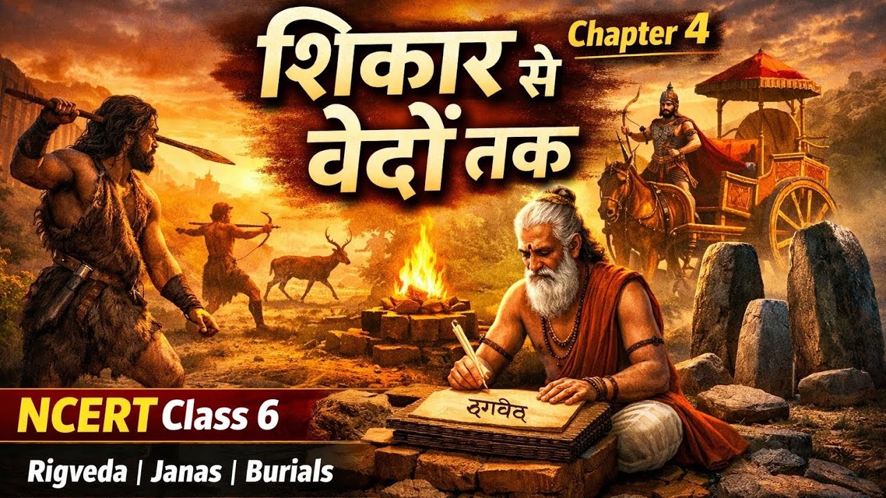 NCERT Class 6 History Chapter 4 Full Explanation 🔥 | What Books & Burials Tell Us @upsc.ias_gk 