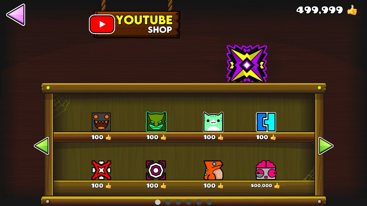 Totally Real Geometry Dash Shops 2
