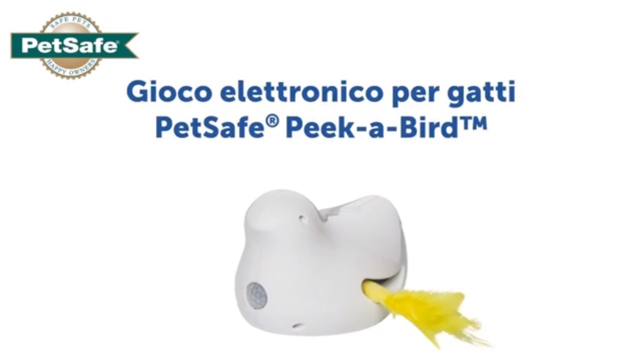 Gioco elettronico per gatti PetSafe&reg; Peek-a-Bird&trade;: un giocattolo che il tuo gatto adorer&agrave; - IT