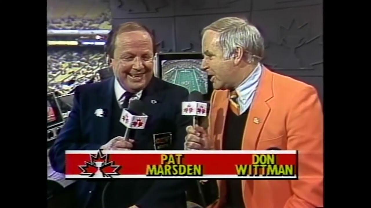 November 24, 1985 - CFL - 73rd Grey Cup - Hamilton Tiger-Cats vs. BC Lions