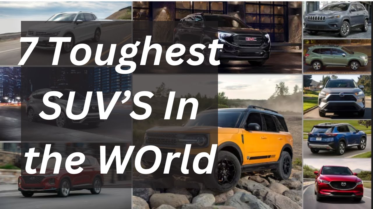 7 toughest SUV's in the World.  #trend #trending #automobile #info #suv #cars #toughest SUVs #love