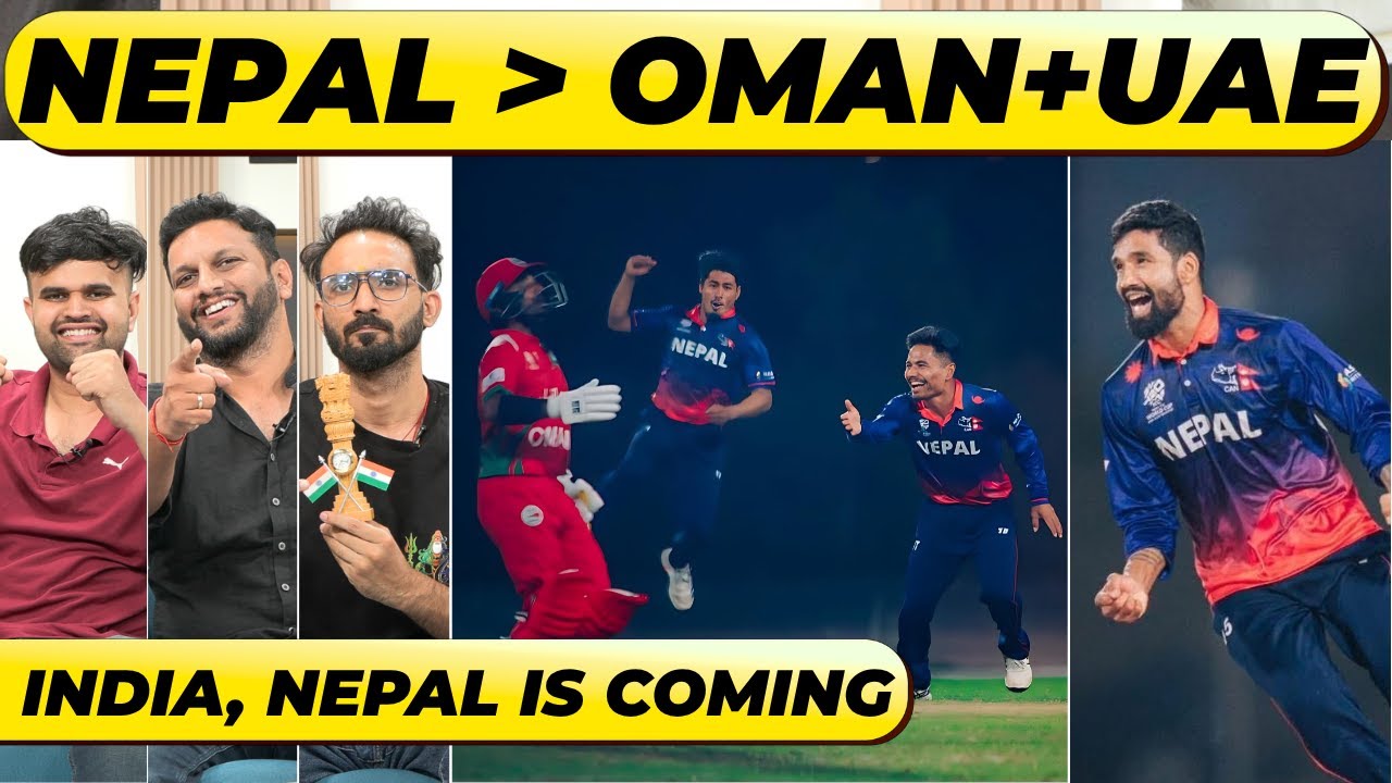 🔴NEPAL vs OMAN: 3 IN 3 FOR NEPAL, GULLU CHAMPION ROCKS AGAIN