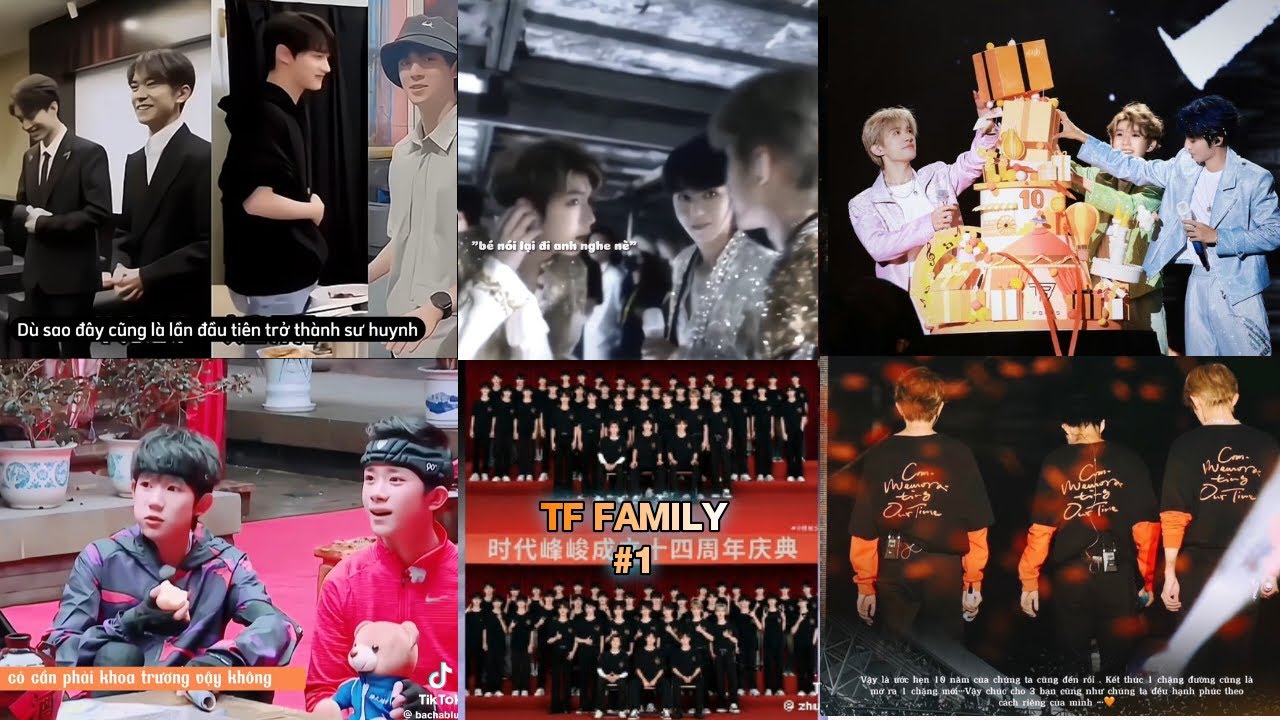 [TikTok] TF FAMILY #1| TF BOYS x TNT x TF GIA TỘC F3 x TF GIA TỘC F4 #moments