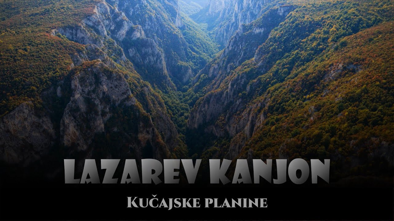 Lazarev Kanjon (snimak dronom, jesen 2021.)