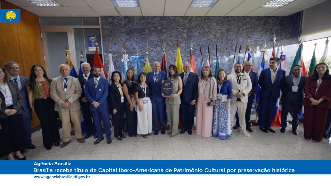 Brasília recebe título de Capital Ibero-Americana de Patrimônio Cultural por preservação histórica