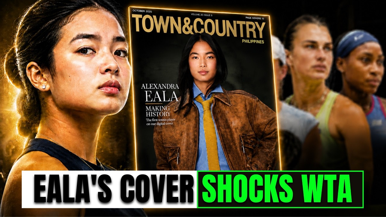 Shock In WTA! Town & Country Chooses EALA For A FIRST-EVER Tennis Digital Cover!