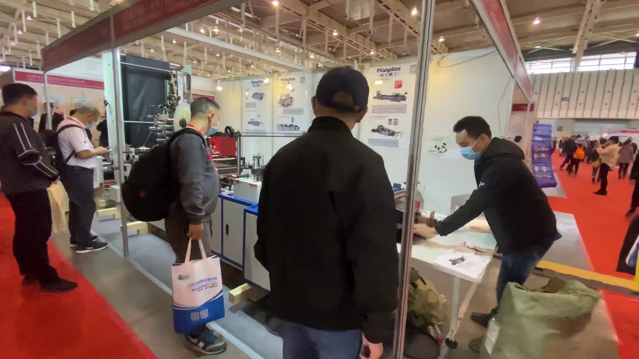 High speed courier bag making machine