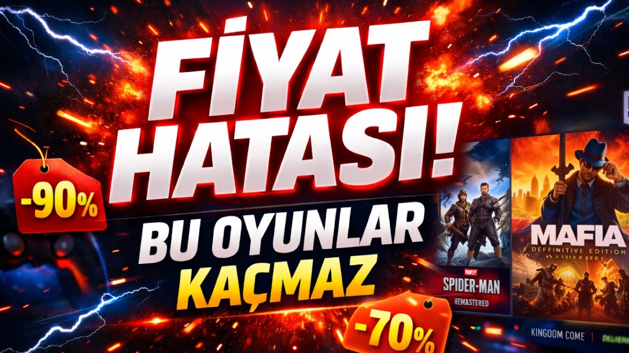 Epic'te Kaçırılmayacak 25 Oyun! 11 TL'YE AAA OYUN!