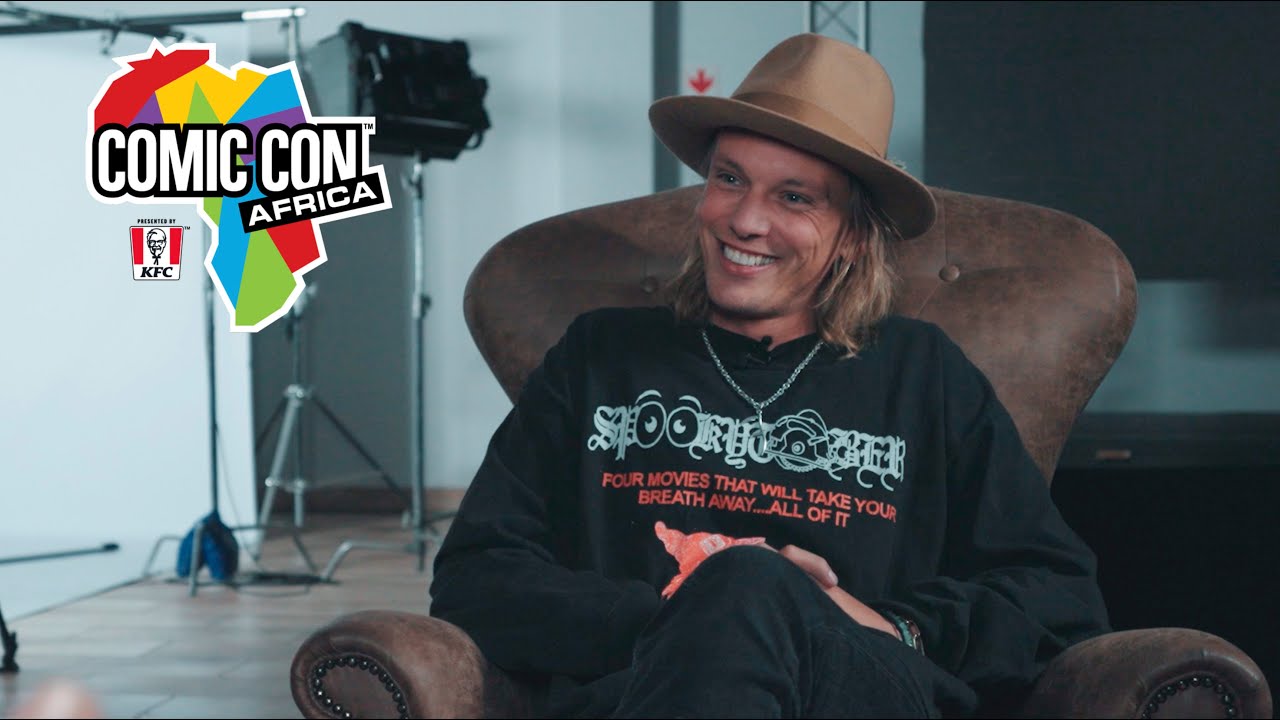 Comic Con Africa - Jamie Campbell Bower on His Vecna Voice and Music He Wrote for Stranger Things