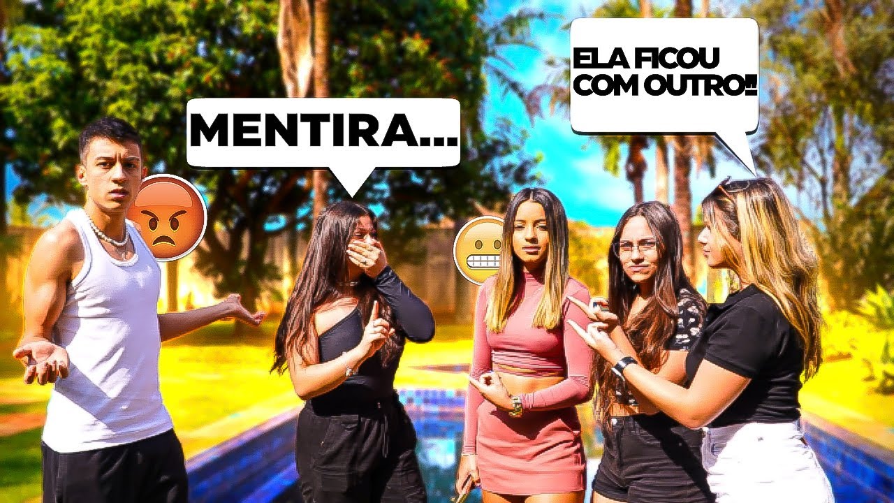 ELAS CONTARAM QUE A MANU FICOU COM OUTRO NA VIAGEM...