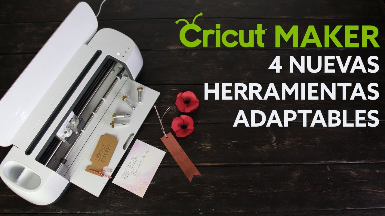 Cricut Maker — 4 новых универсальных инструмента (для гравировки, тиснения, создания волн и перфо...