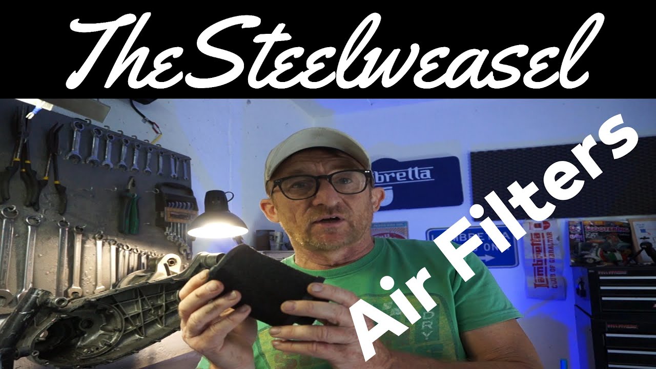 LAMBRETTA AIR FILTERS #TheSteelweasel