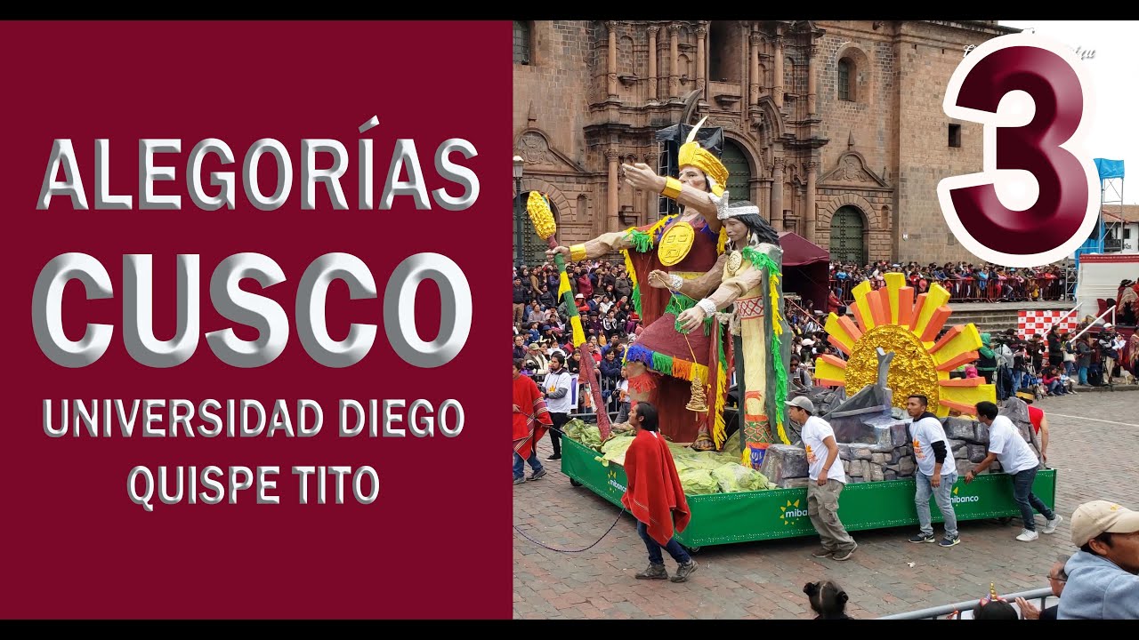 CUSCO 4k | DESFILE ALEGORÍAS UNDQT  2019 | 3 PARTE