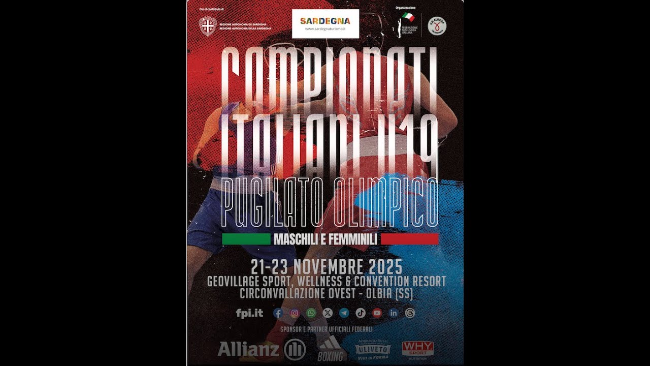 CAMPIONATI ITALIANI M/F U19 2025 | DAY 2 RING B