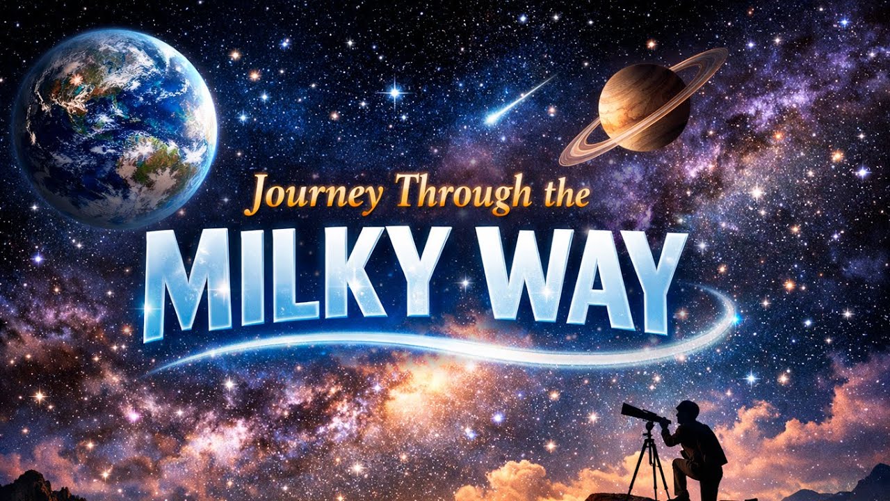 The Milky Way’s Secret Life (100,000 Light-Years Wide) - Calm Space Facts to Fall Asleep To