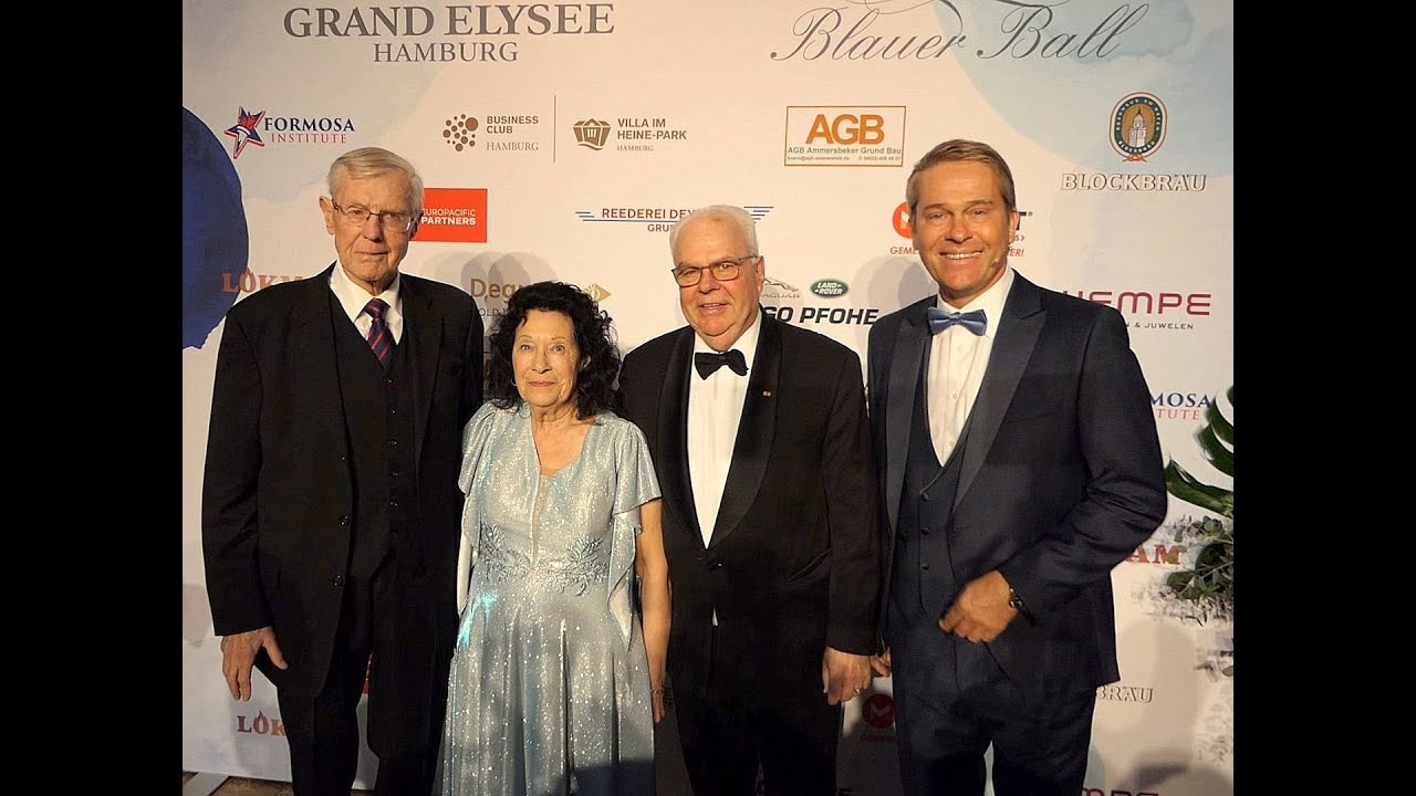 25. Blauer Ball 2023- im Hotel Grand Elysèe Hamburg  - Interviews & Impressionen