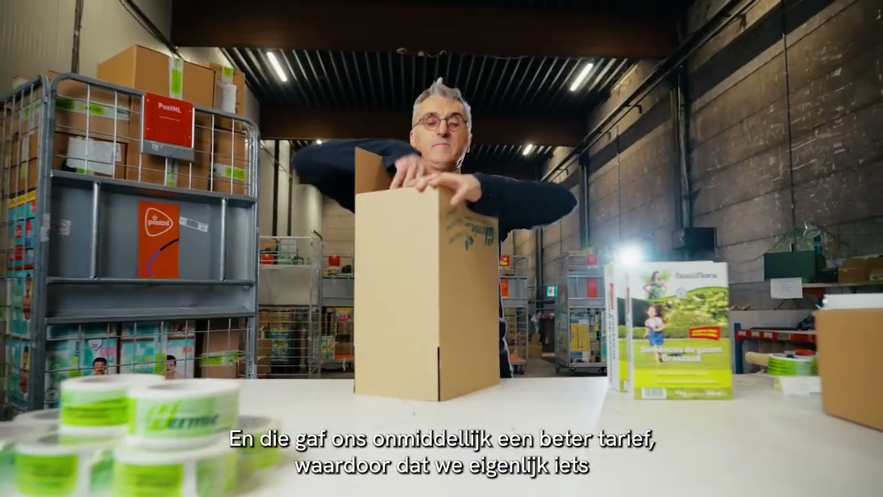 Hermie & PostNL zorgen samen voor een topbezorging