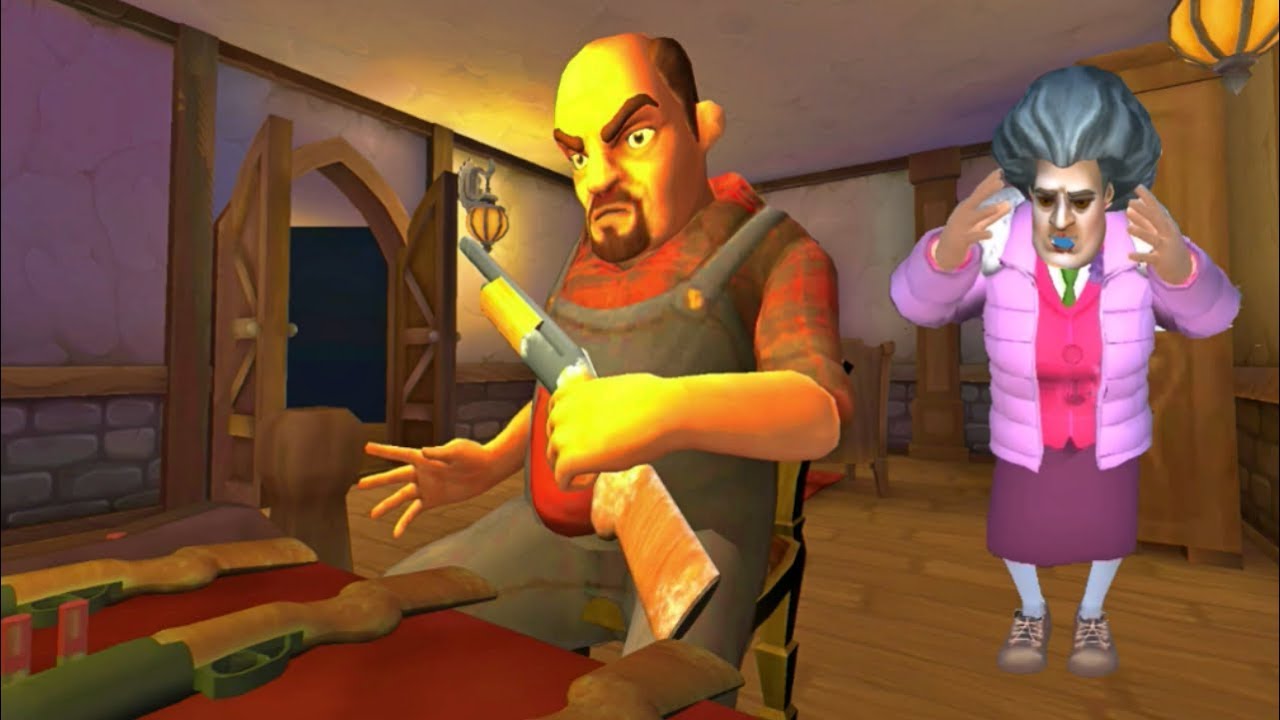 Scary Neighbor 3D - Gameplay Walkthrough - New Levels Unlocked ( Android, ios )