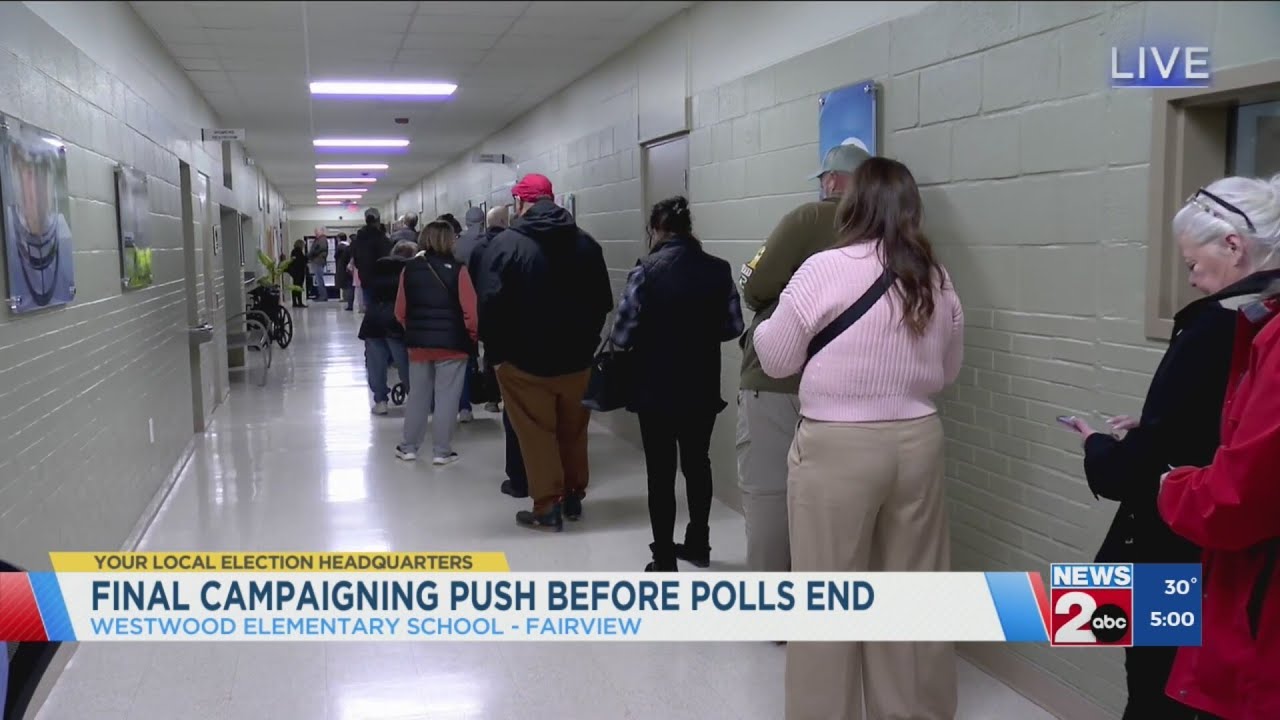 Final campaign push before polls close in special election for District 7