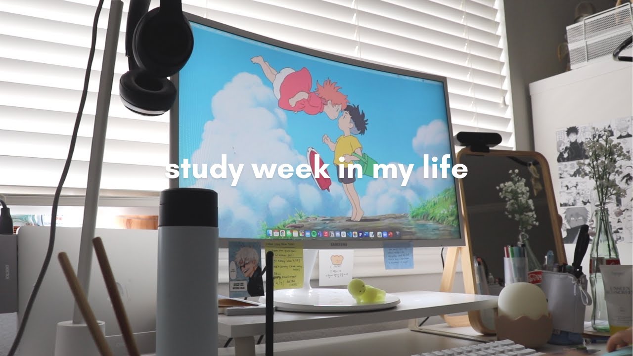 study week vlog: chem exam preparation, waking up early, we have a discord server!
