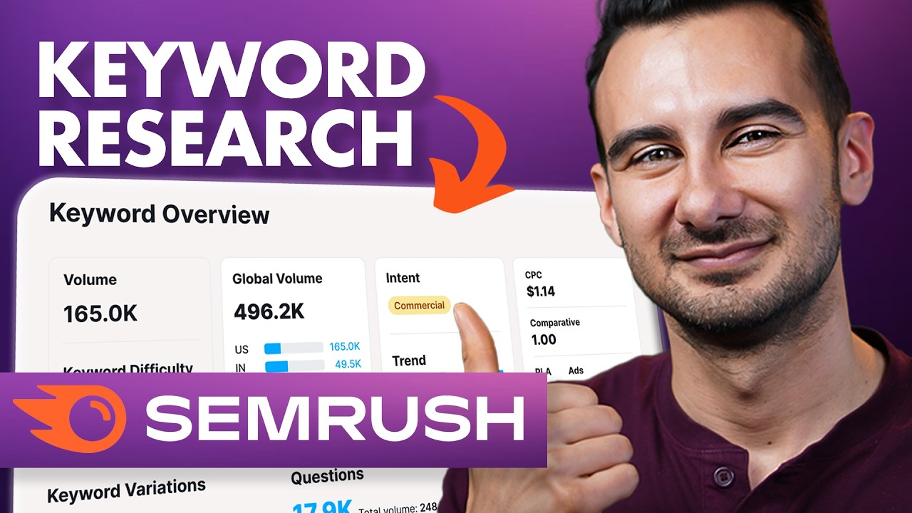 The ULTIMATE Semrush Keyword Research Tutorial