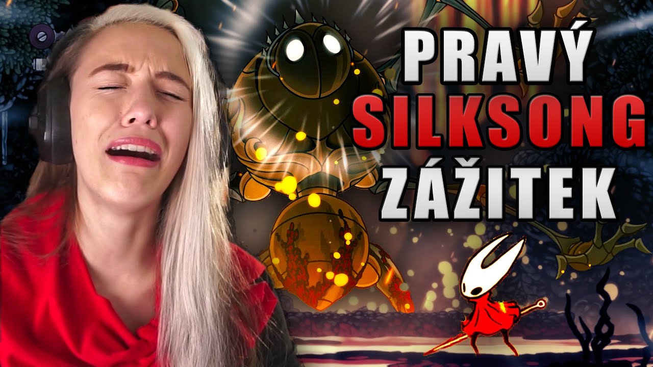 MŮJ GET GUD PROCES 🪲🪡 Wriiborné momenty z Hollow Knight: Silksong
