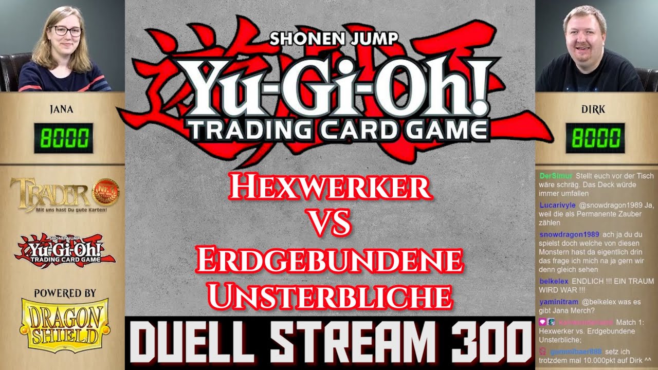 YuGiOh Hexwerker VS Erdgebundener Unsterblicher | YGO deutsch | Yu-Gi-Oh Karten Deck Duel | Trader