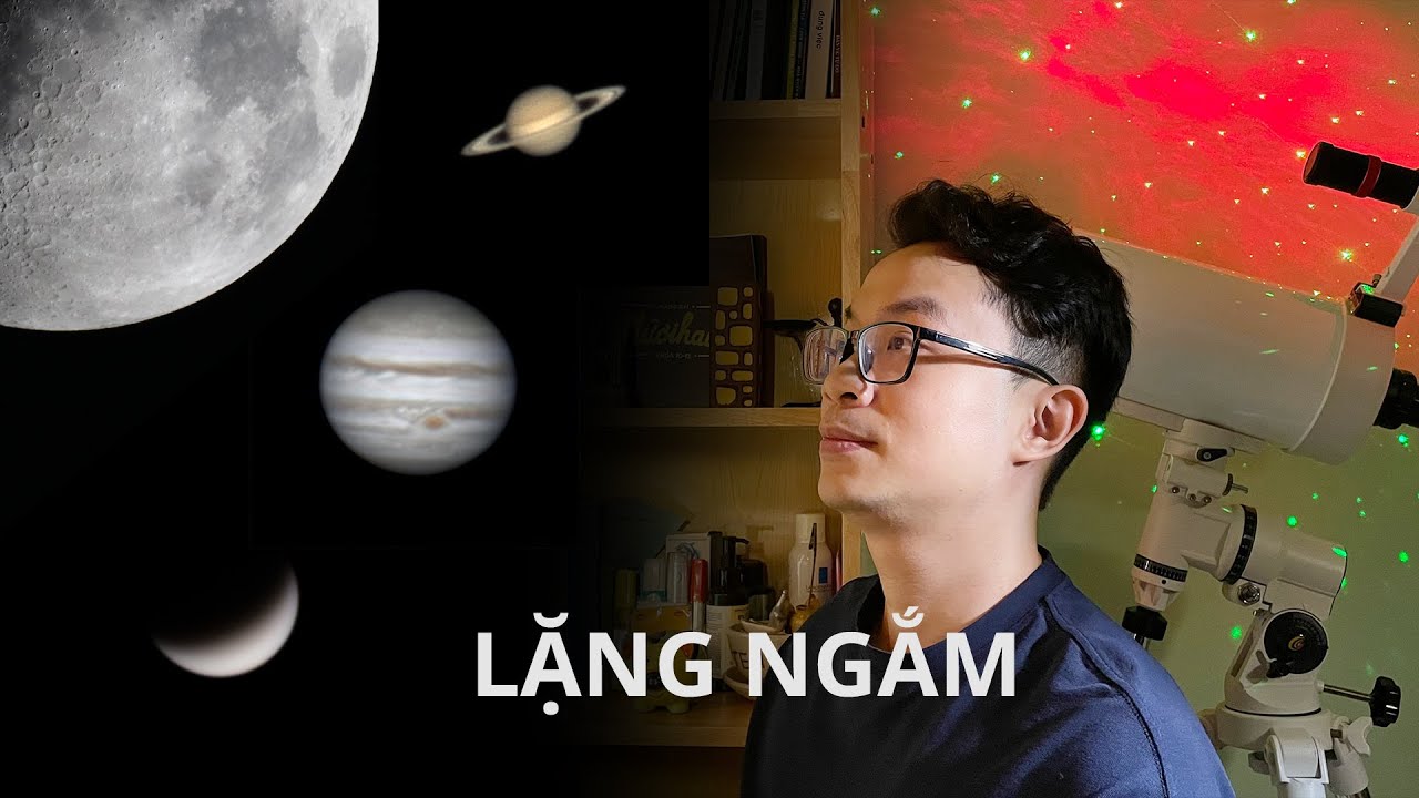 Hệ Mặt Trời Qua Kính Thiên Văn Nghiệp Dư Của Mình