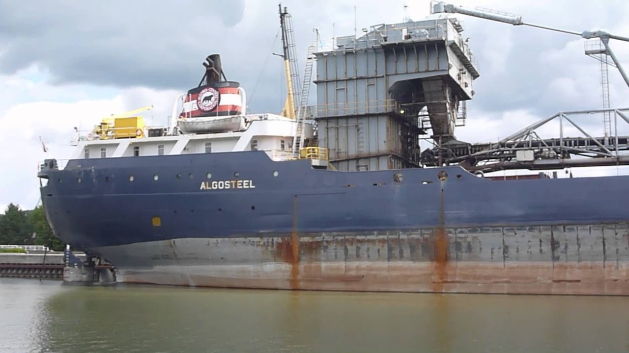 Algosteel in Owen Sound Harbour