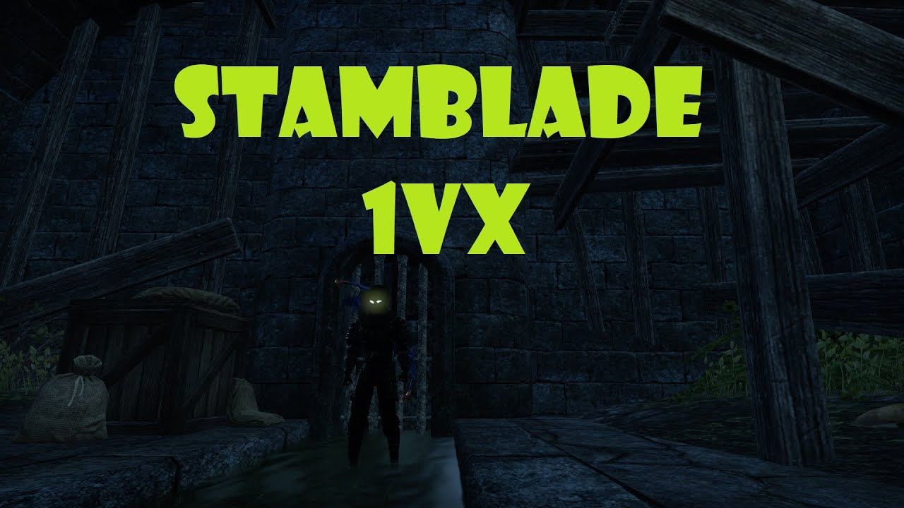 ESO PVP: Stamina Nightblade 1vX (Harrowstorm)