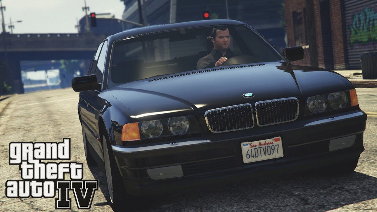 Обзор мода на BMW E38 750i  | Легендарный BMW E38 в GTA 4