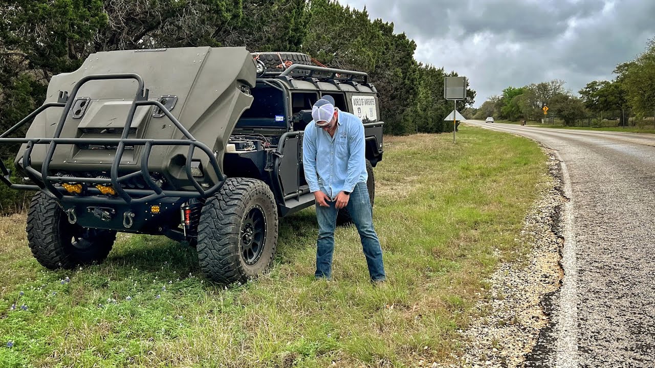 Hummer Is Done... Broken Down in the Middle of Nowhere