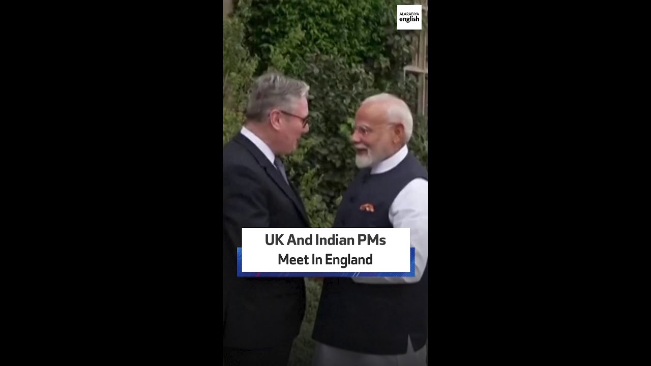 UK PM And Indian President Meet In England
