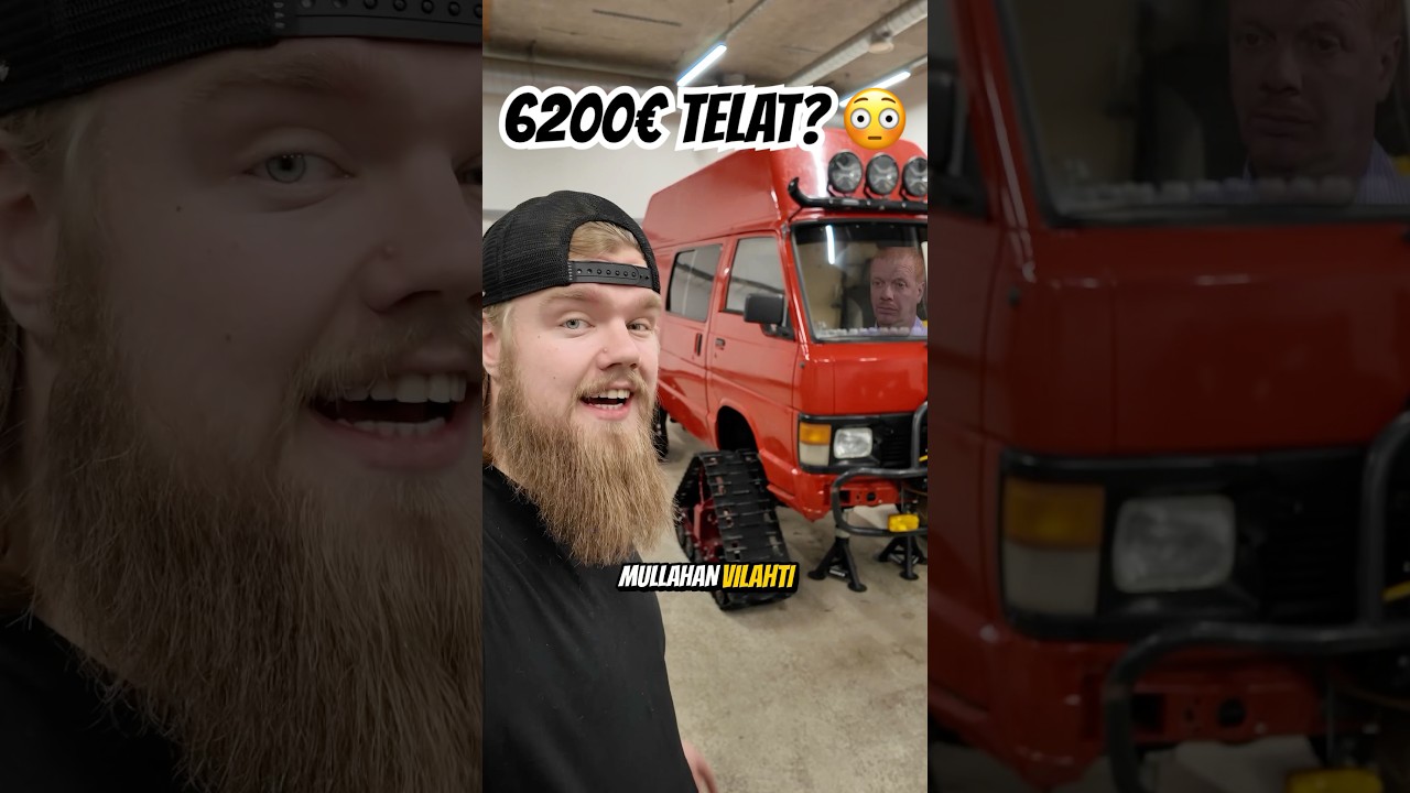 Oliko Retki-Hiacen Telat Kalliit? 💰 #auto #toyota #hiace #telahiace #projekti #telat
