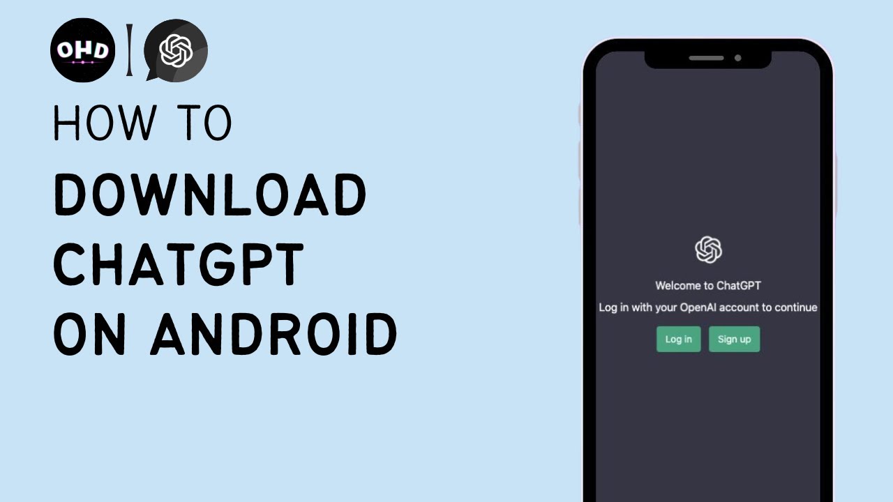 📲 How to Download ChatGPT on Android Mobile | Install ChatGPT OpenAI App in Mobile (2023) 🌟