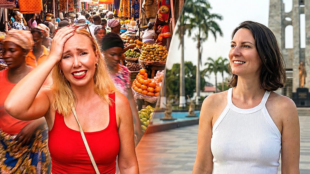 Surviving Ghana’s Most CHAOTIC Market 🇬🇭 | $20 Outfit Challenge
